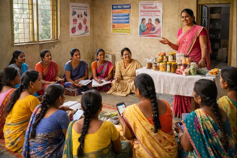 Women SHG Meeting